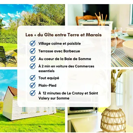 Entre Terre & Marais-plain-pied-plage A 15min-bbq *