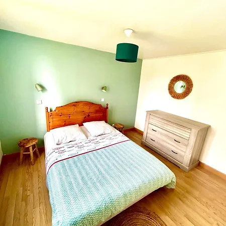 Tatil Evi Entre Terre & Marais-plain-pied-plage A 15min-bbq