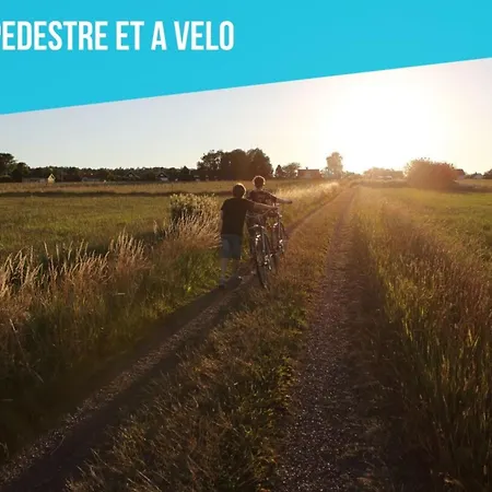 Entre Terre & Marais-plain-pied-plage A 15min-bbq Prázdninový dům *