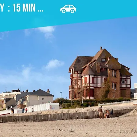 Prázdninový dům Entre Terre & Marais-plain-pied-plage A 15min-bbq Noyelles-sur-Mer